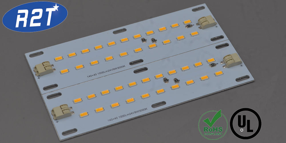 PCBA 140x40 мм, 24 В, 9 Вт 