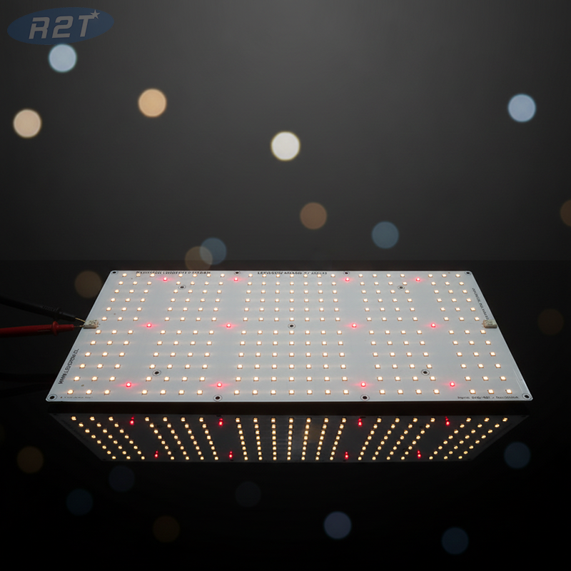 Высокоэффективная плата LM301H + красный светодиод Osram 660 нм (385x200 мм) — квантовая плата полного спектра PCBA