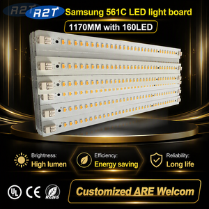 Светодиодная панель для выращивания растений Samsung LM561C S6 мощностью 70 Вт (1170x20 мм) — высокоэффективный модуль печатной платы из алюминия 3000K для садоводства