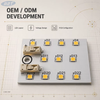 Высоковольтный алюминиевый светодиодный модуль SMD2835 (75–90 В) Специальные светодиодные решения для печатных плат — R2T Industry